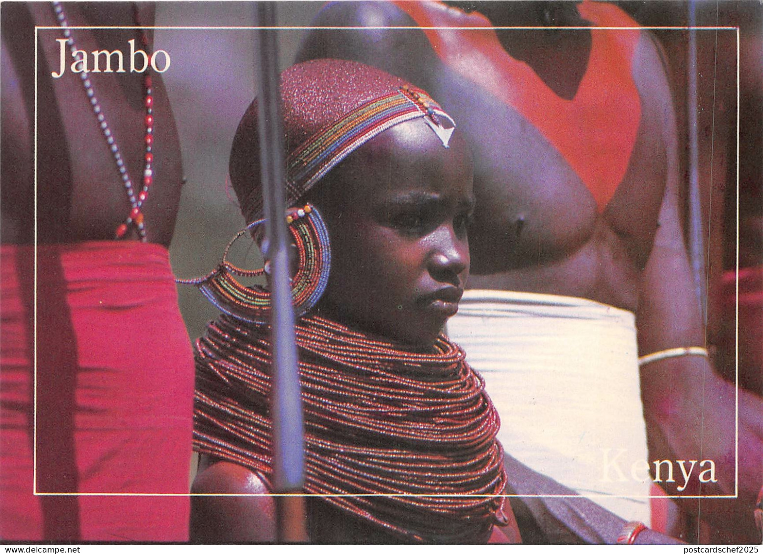 us8395 maasai warriors jambo kenya  kenya africa folklore costume types
