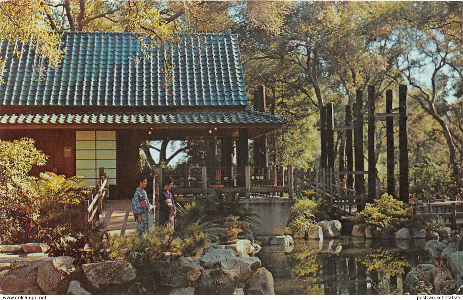 US9 USA CA Descanso gardens La Canada California 1970 JFK stamp