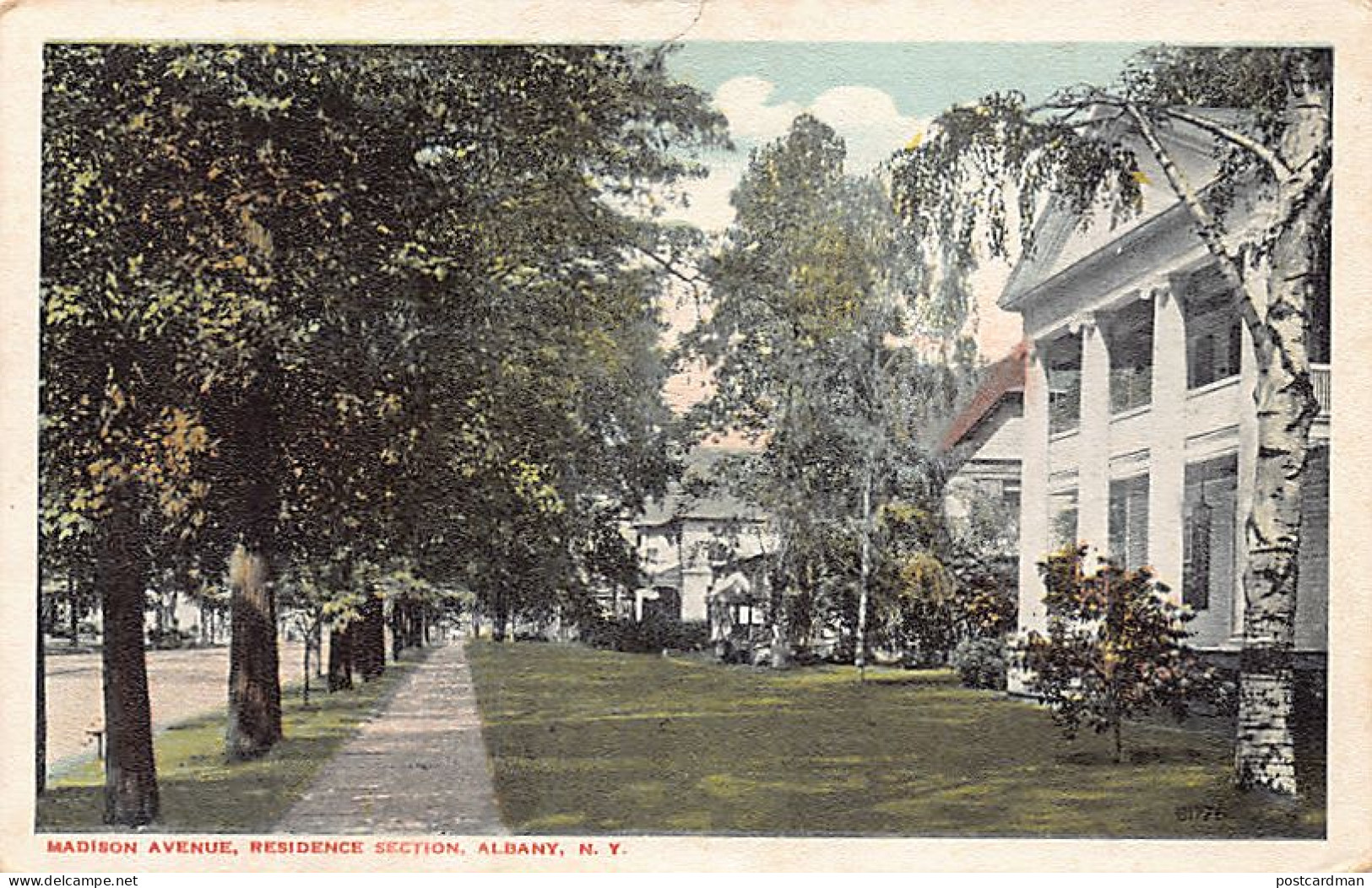 Usa - ALBANY (NY) Madison Avenue, Residence Section