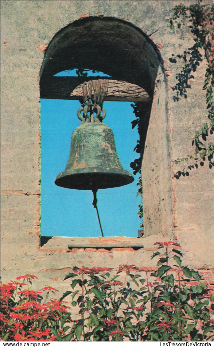 USA - Bradenton - San Juan Capistrano - old Mission - Stone Church - Bell - CP
