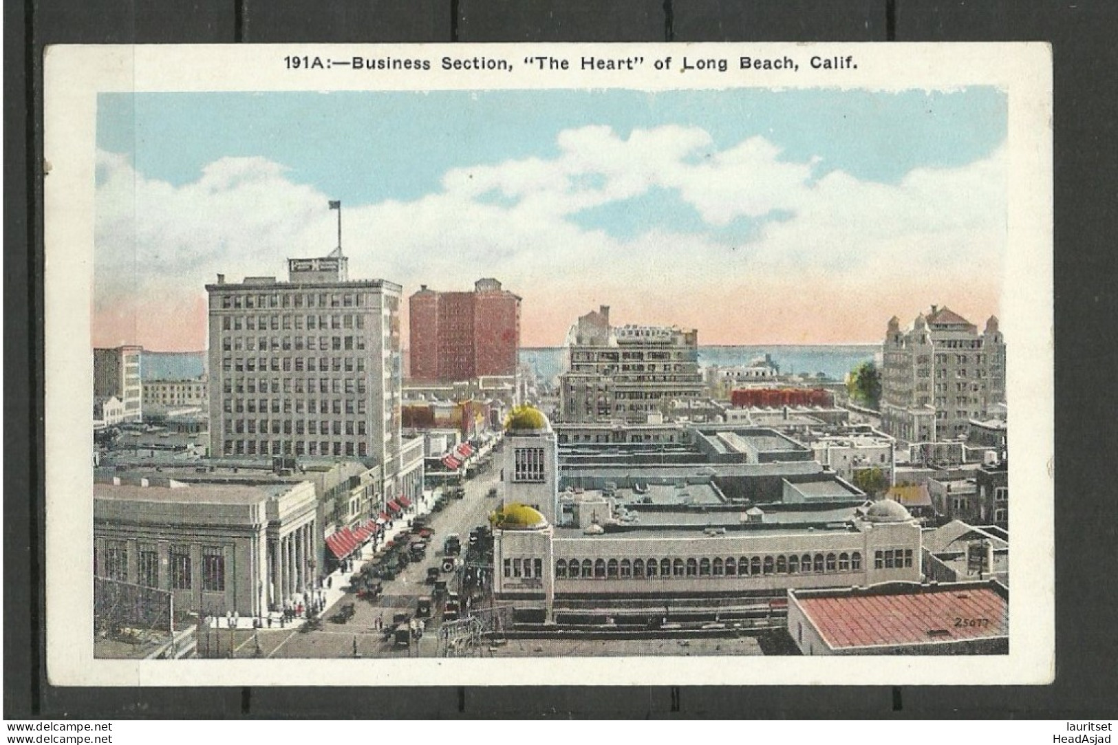 USA Business Section - "The Heart" of Long Beach California, unused