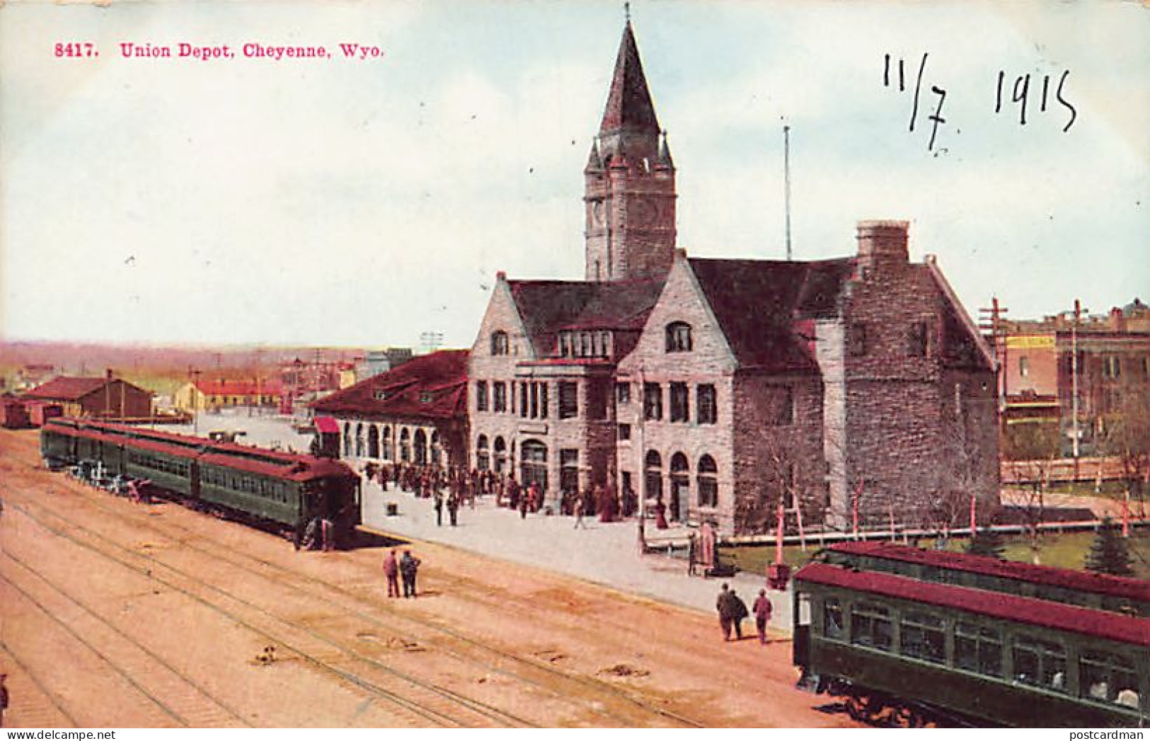 Usa - CHEYENNE (WY) Union Depot - Railroad