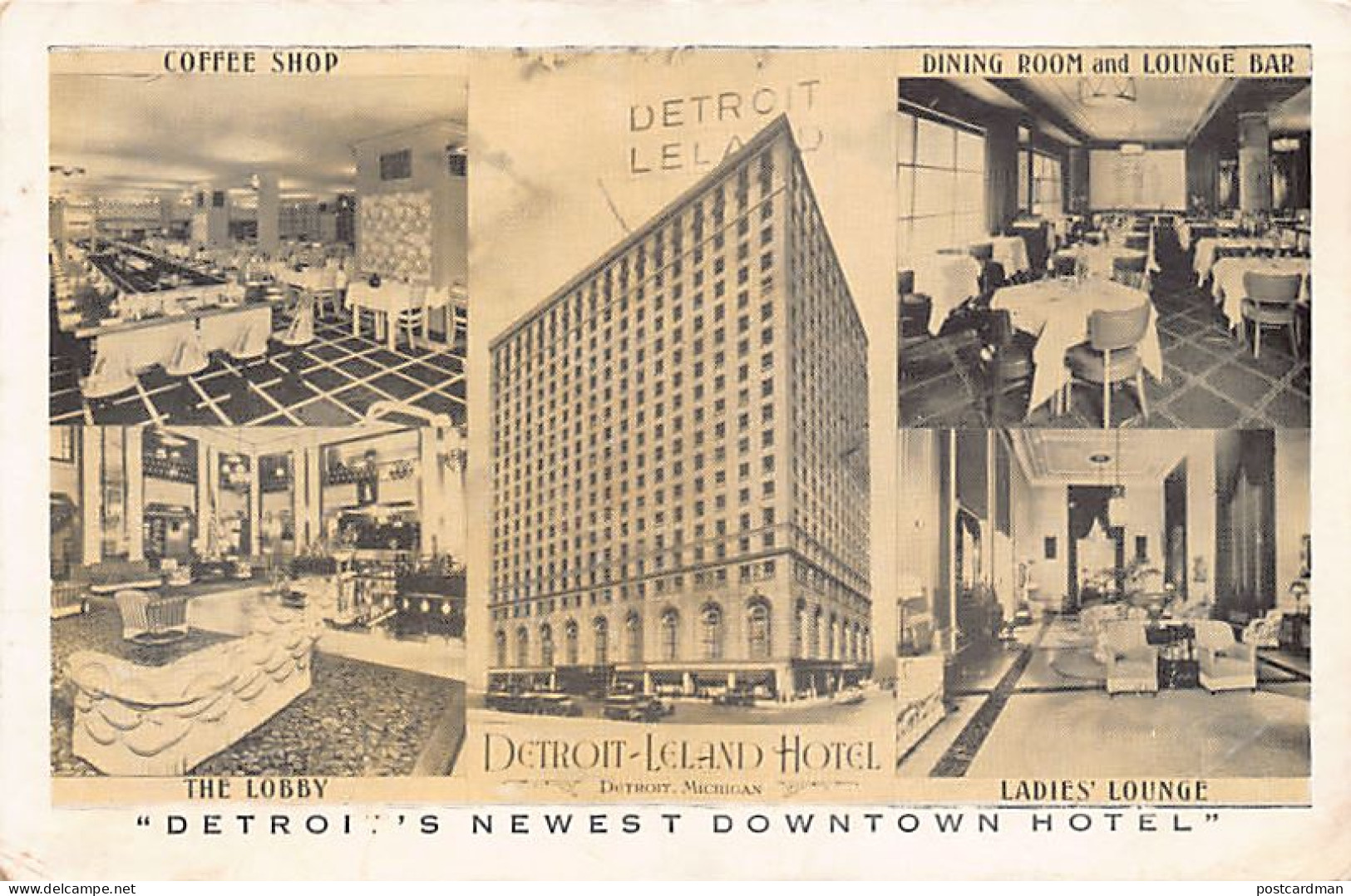 Usa - DETROIT (MI) Detroit-Leland Hotel