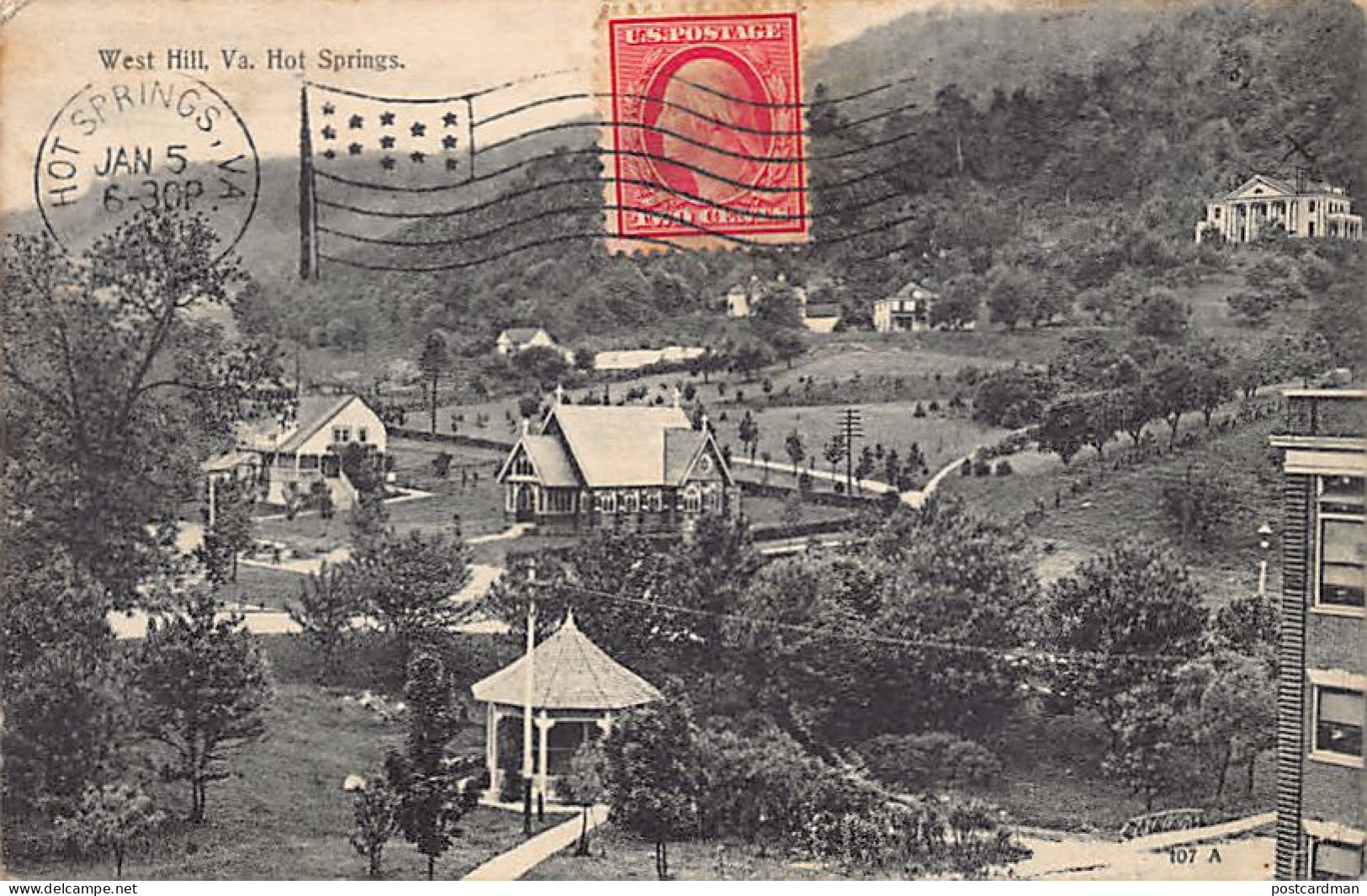 Usa - HOT SPRINGS (VA) West Hill