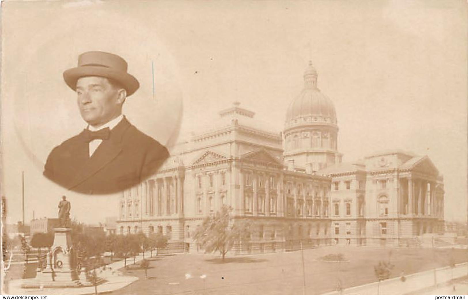 Usa - INDIANAPOLIS (IN) State House - REAL PHOTO