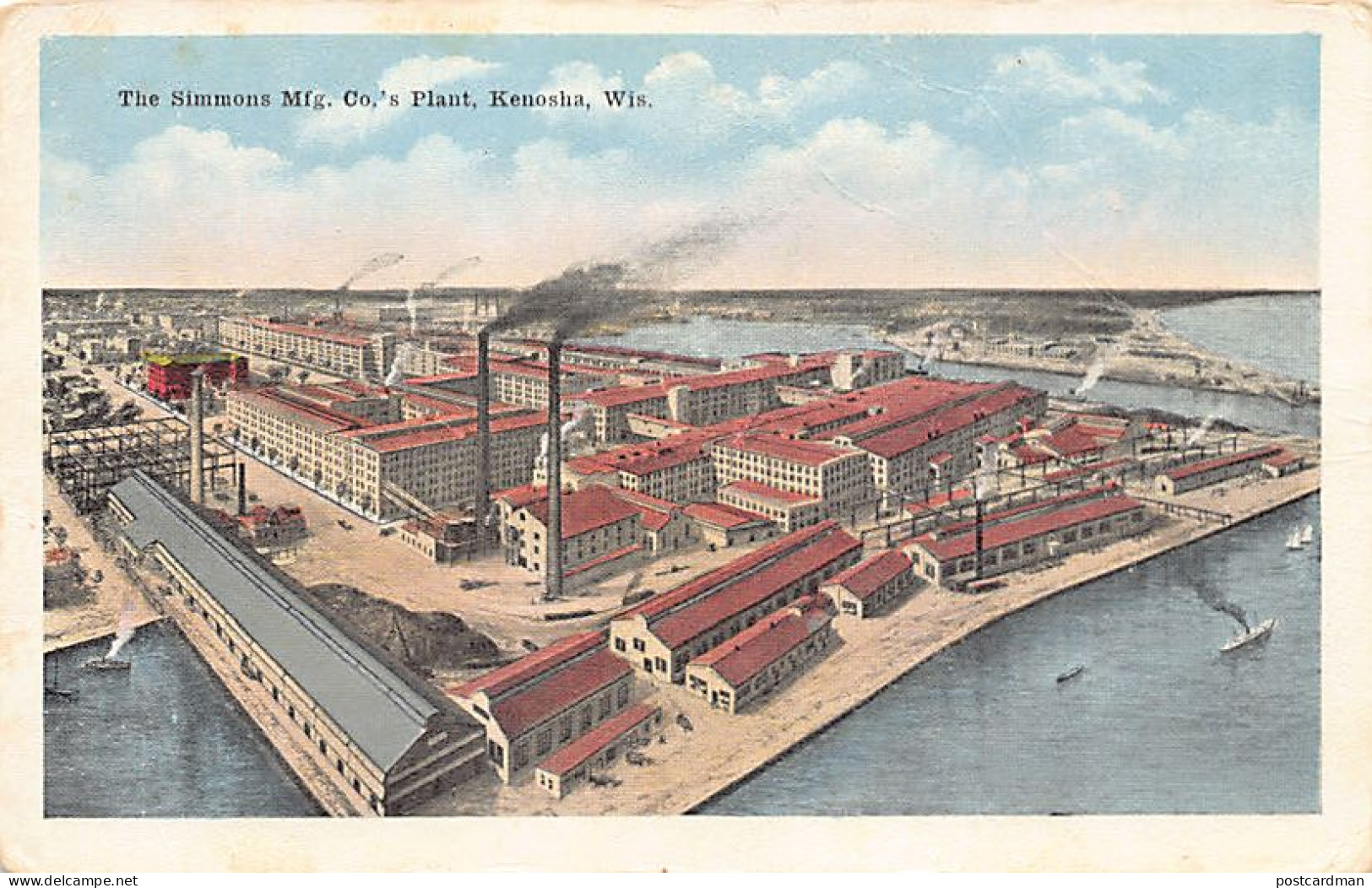 Usa - KENOSHA (WI) The Simmons Mfg. Co.'s Plant