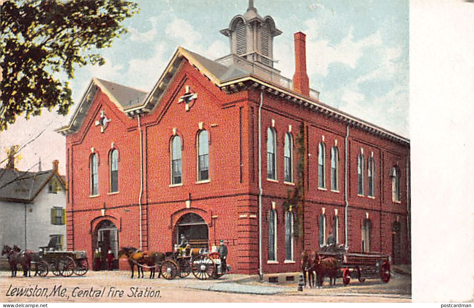 Usa - LEWISTON (ME) Central Fire Station