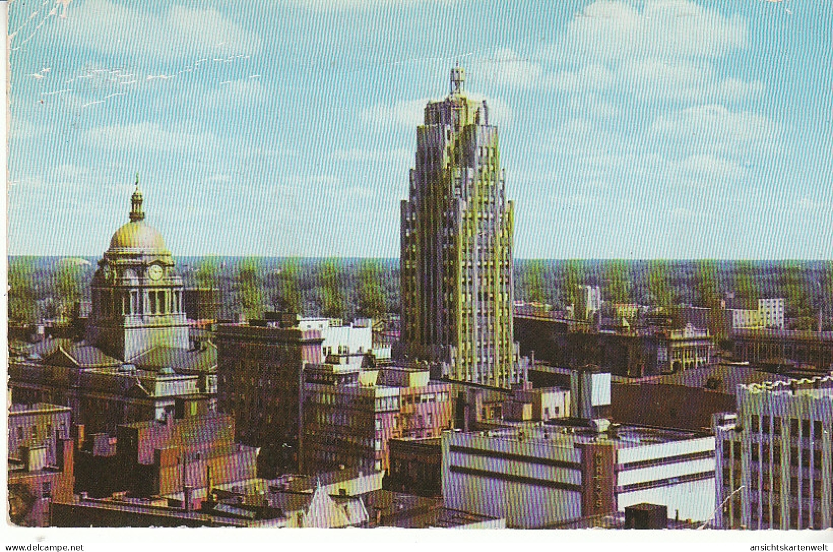 USA Lincoln Tower downtown Fort Wayne Ind. gl1967 #C7708