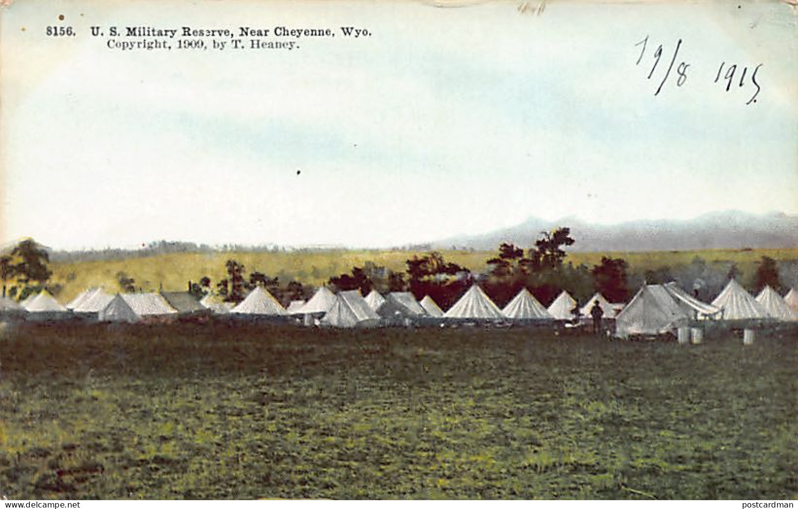 Usa - Near Cheyenne (WY) U.S. Military reserve