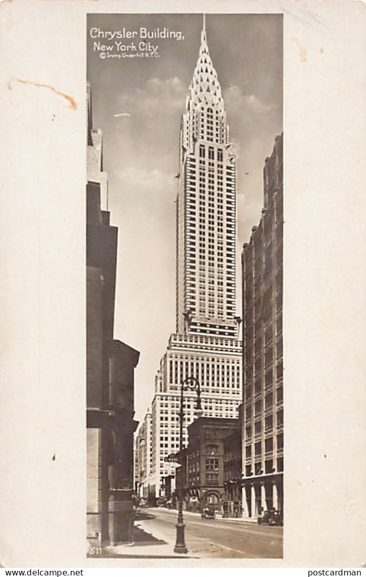 Usa - NEW YORK CITY - Chrysler Building - Publ. Irving Underhill