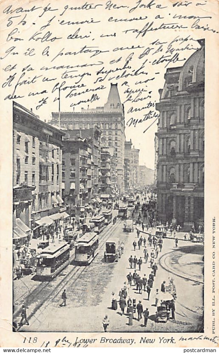 Usa - NEW YORK CITY - Lower Broadway