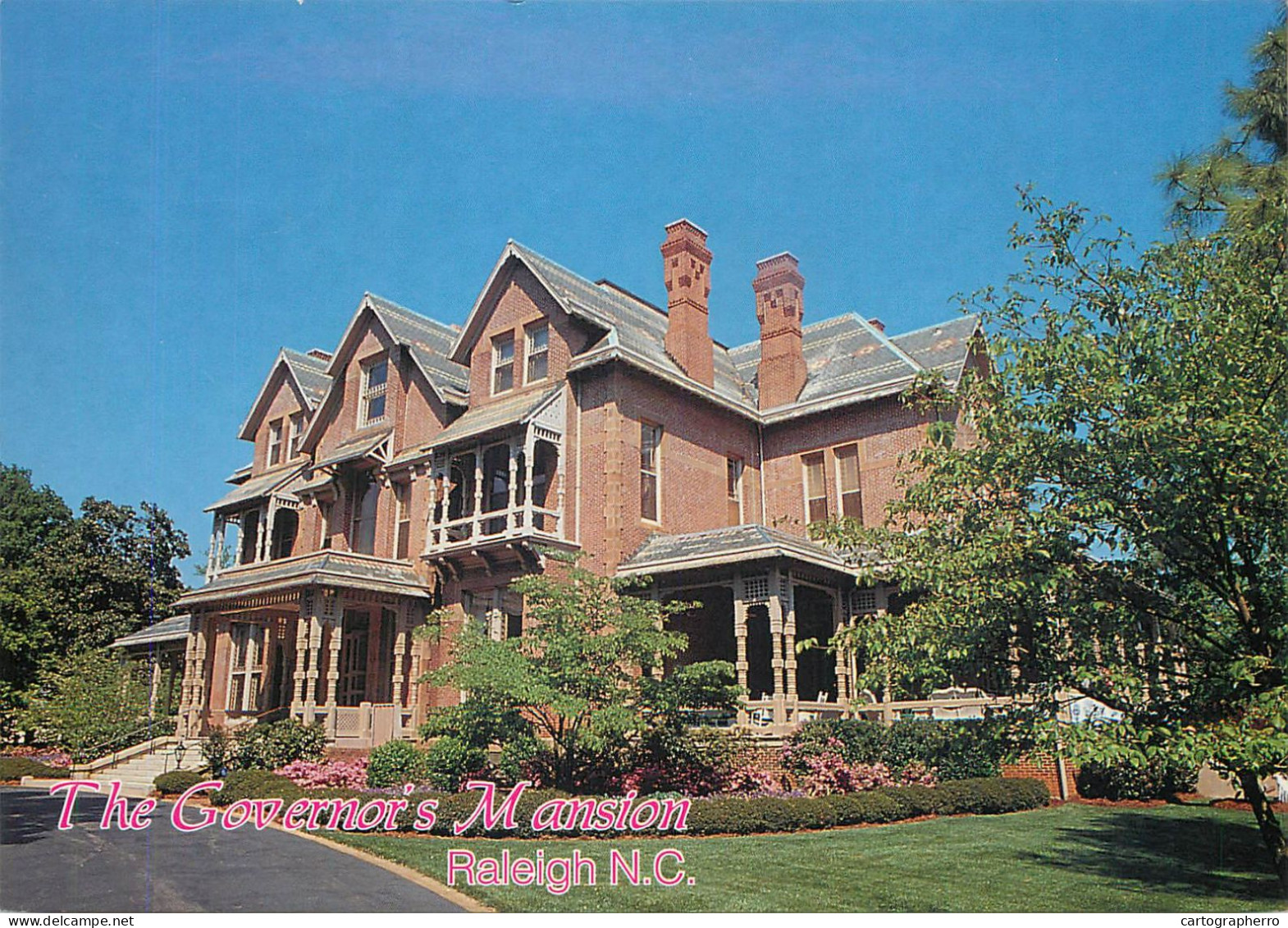 USA Raleigh NC Governor's Mansion