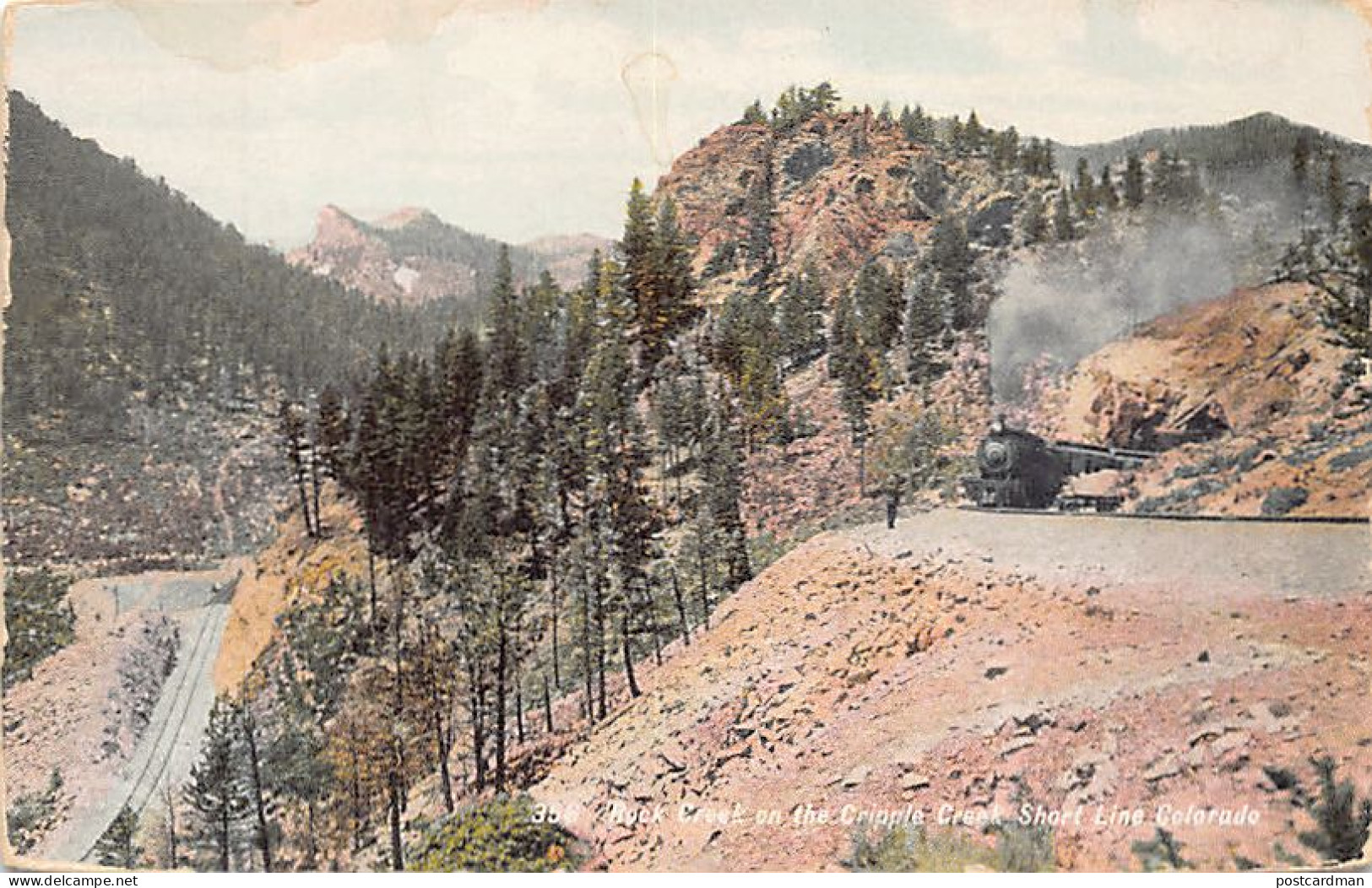 Usa - ROCKY MOUNTAINS (CO) Rock Creek on the Cripple Creek Short Line