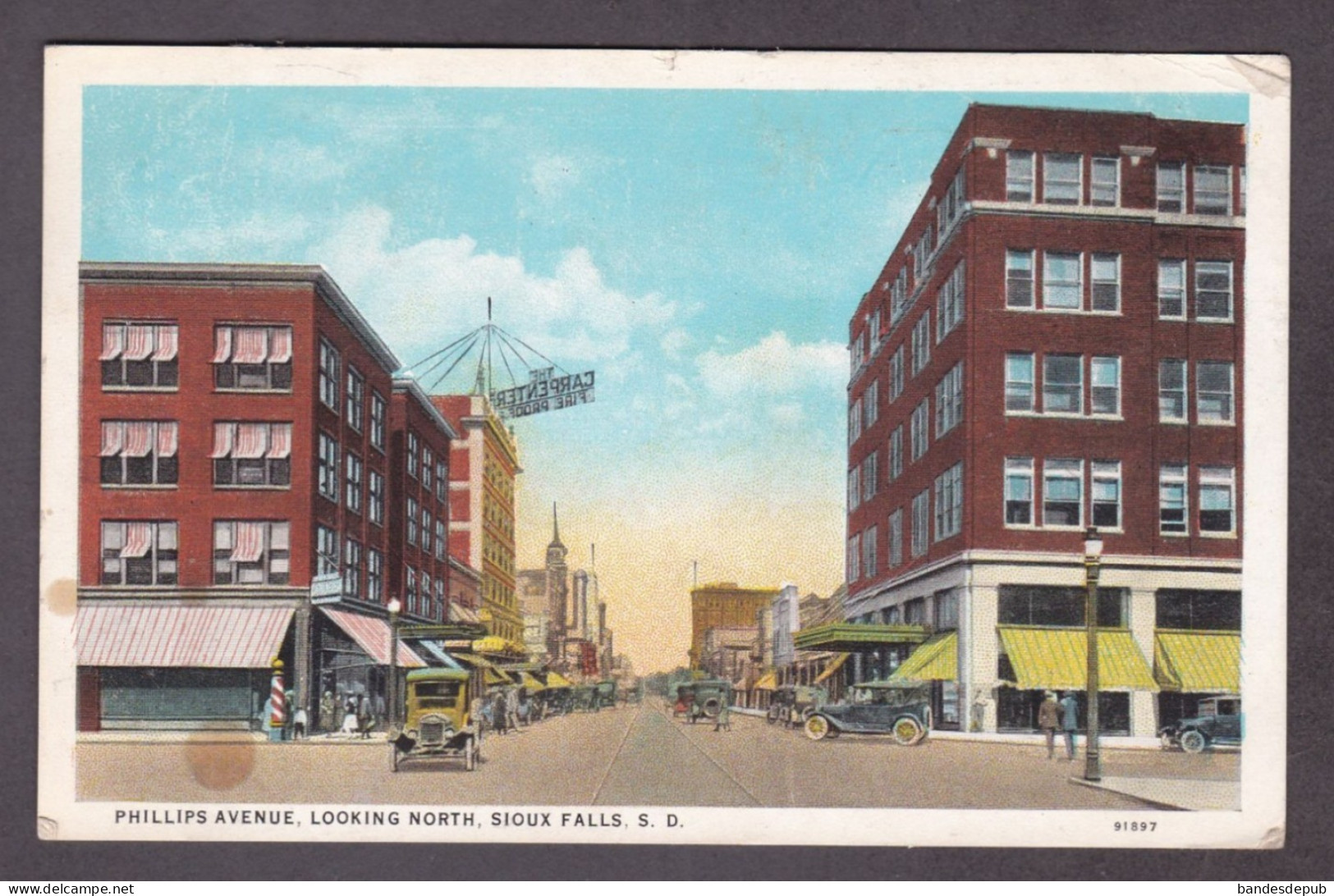 USA South Dakota Sioux Falls Phillips Avenue looking North (vers Esch sur Alzette  28124)