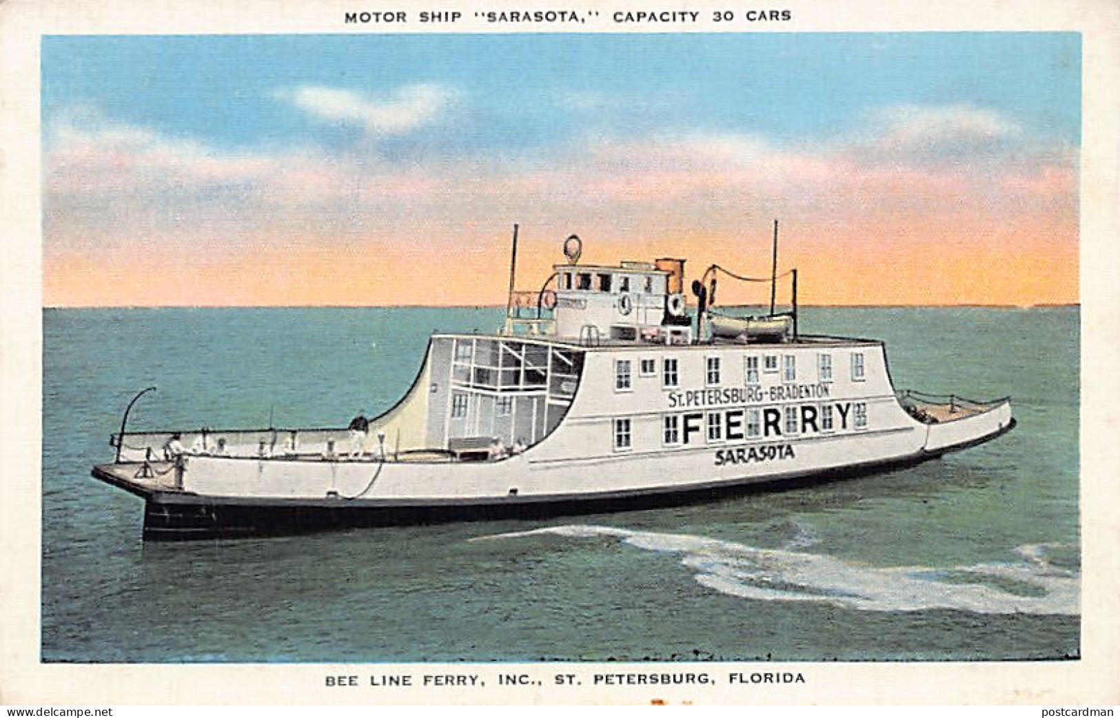 Usa - ST. PETERSBURG (FL) Bee Line Ferry - Sarasota