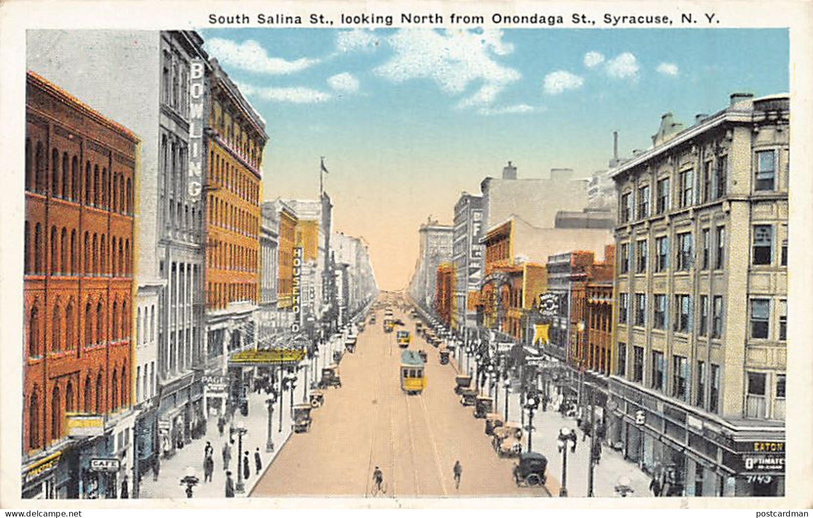 Usa - SYRACUSE (NY) South Salina St., Looking North from Onondaga St.
