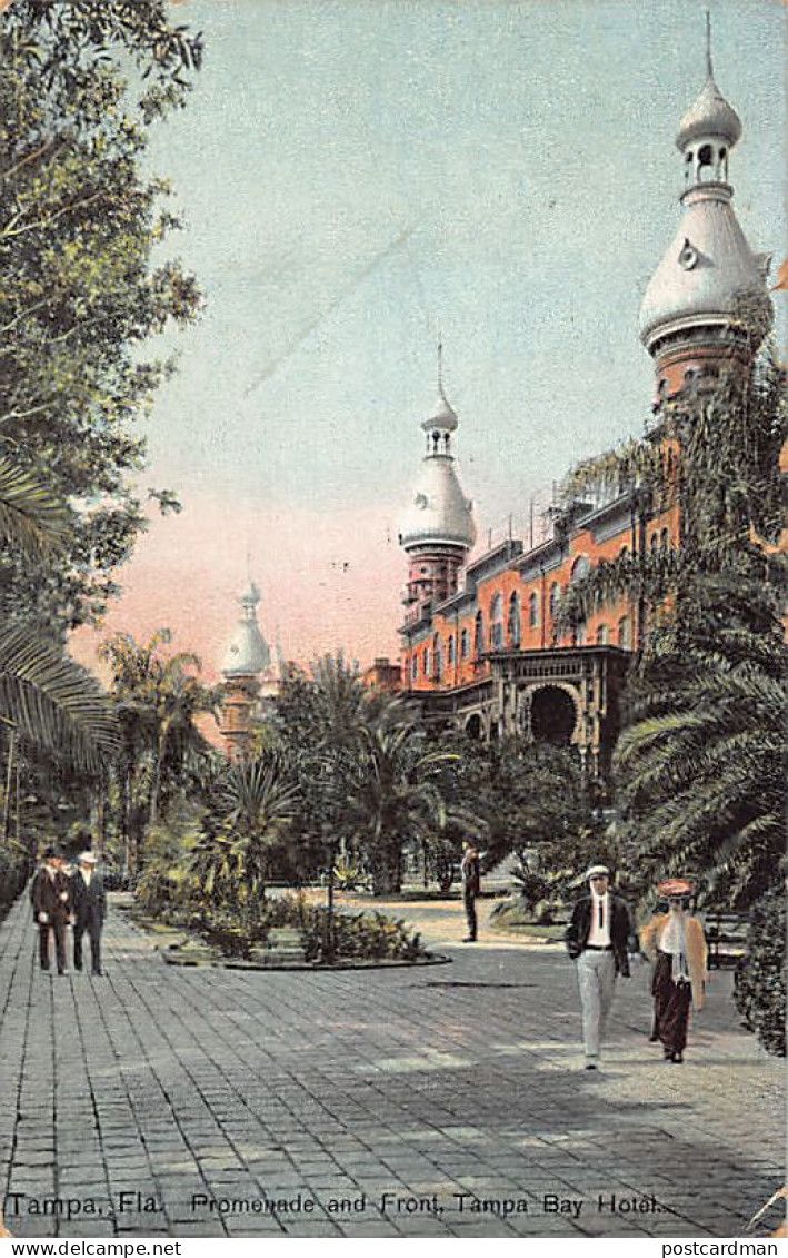Usa - TAMPA (FL) Promenade and Front - Tampa Bay Hotel