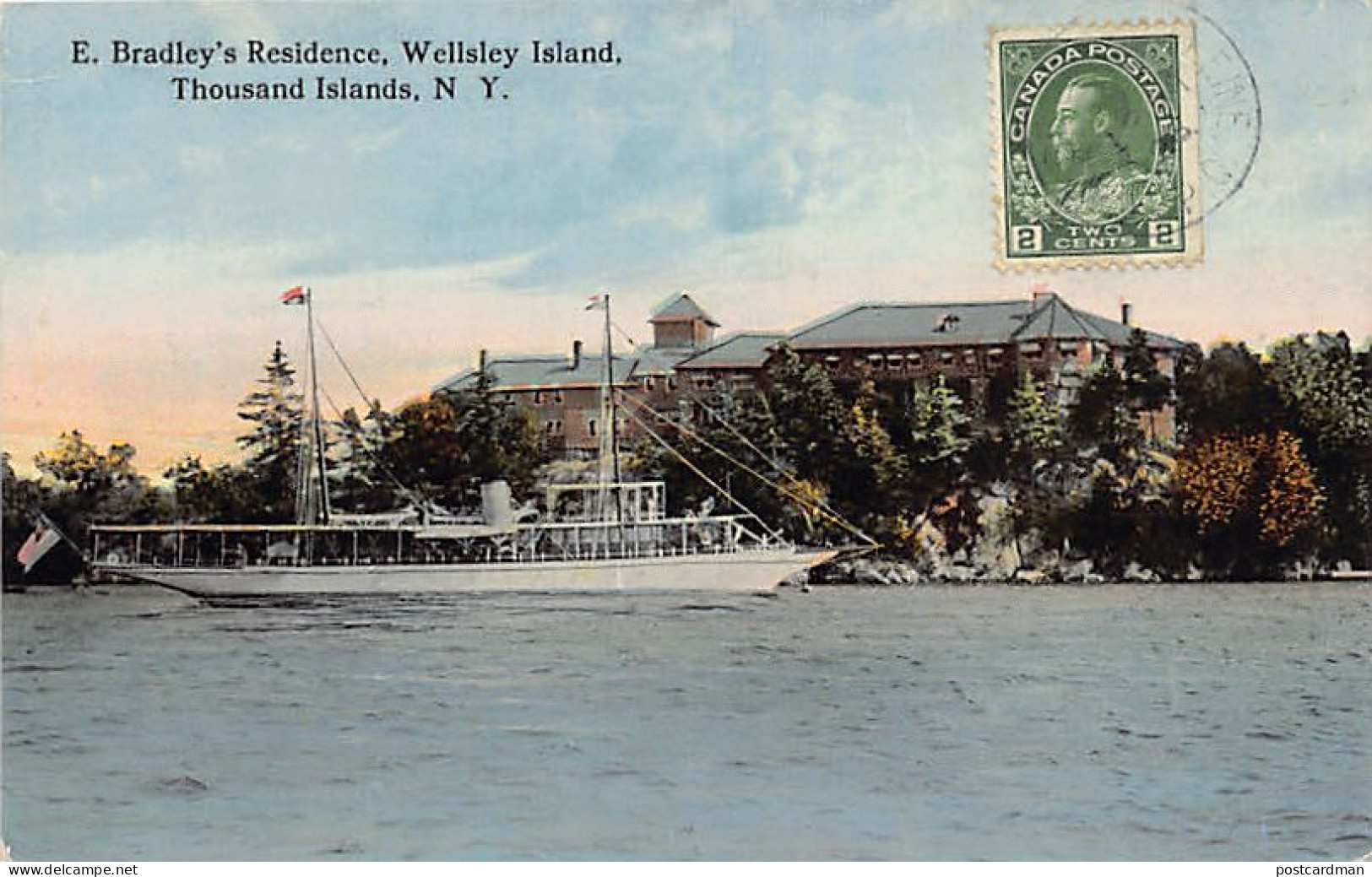 Usa - THOUSAND ISLANDS (NY) E. Bradley's Residence - Wellsley Island
