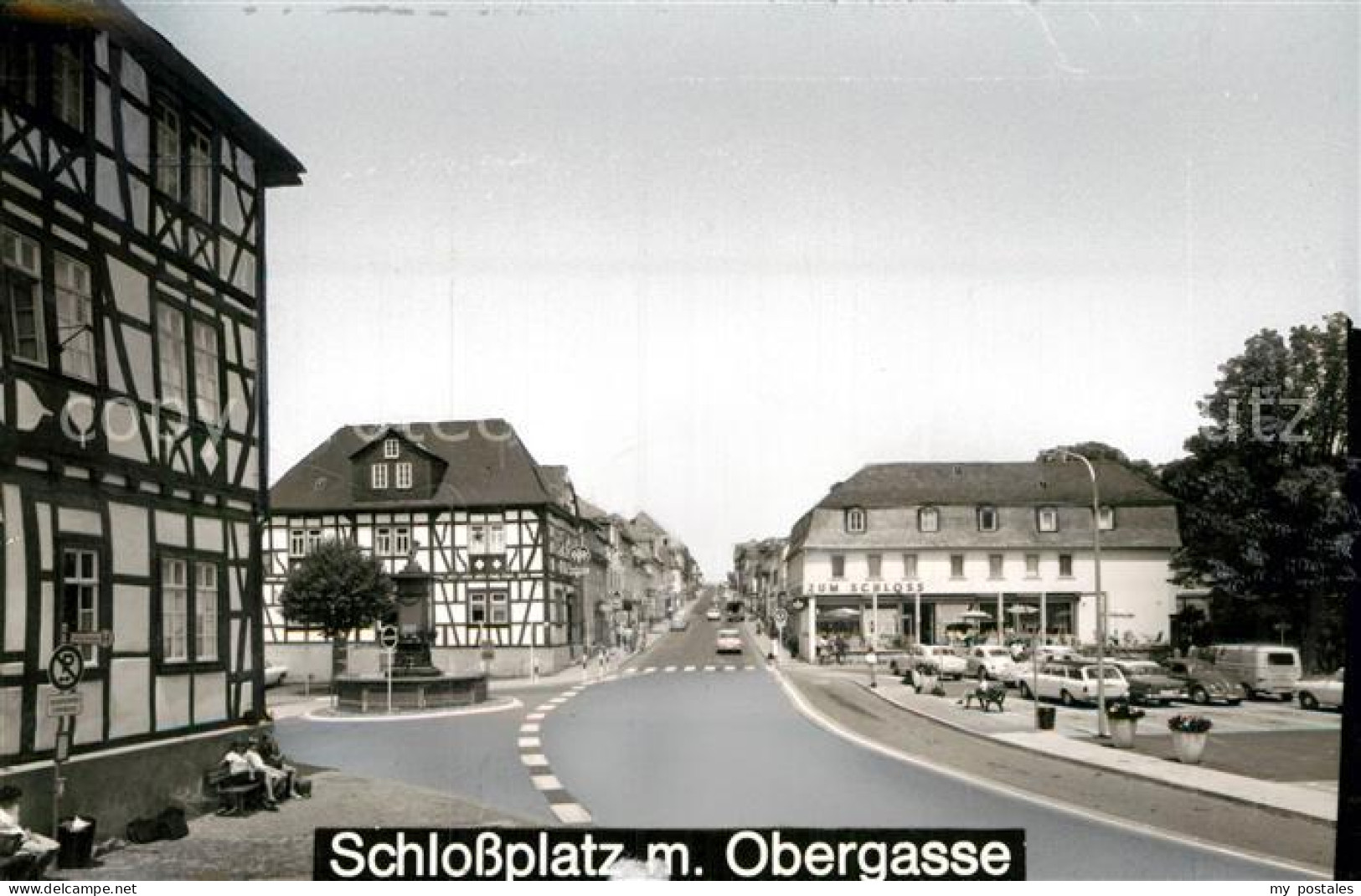 Usingen Schlossplatz Obergasse