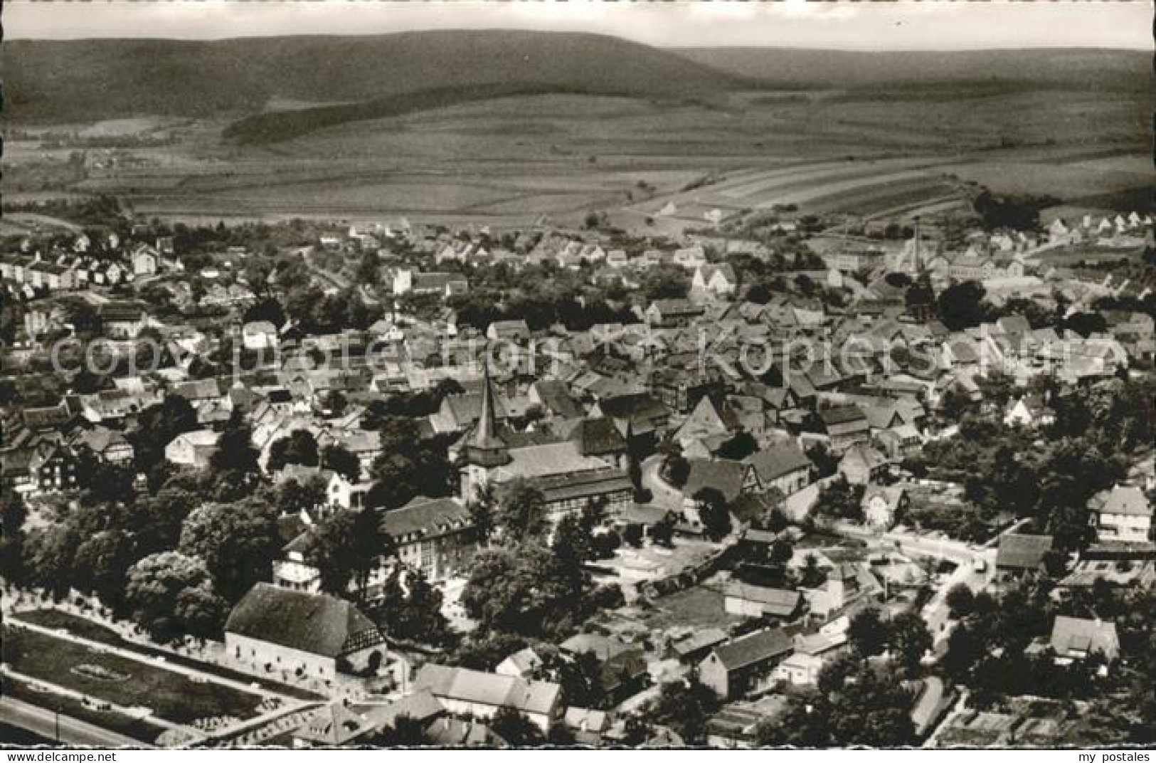 Uslar Solling Fliegeraufnahme