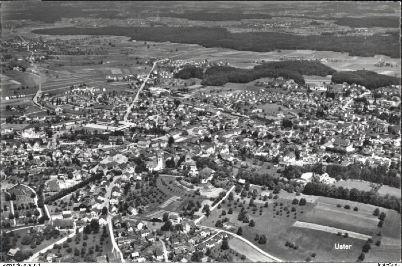 Uster ZH Uster Fliegeraufnahme