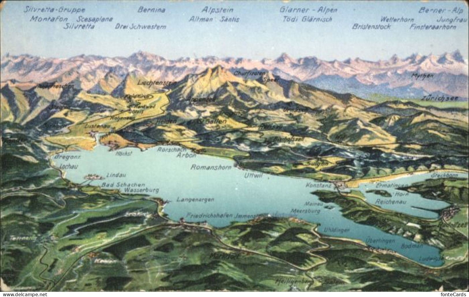 Uttwil Fliegeraufnahme Bodensee