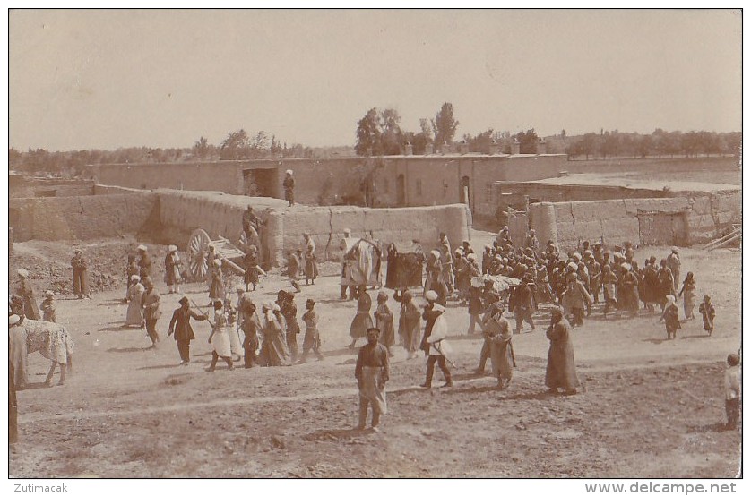 Uzbekistan real photo postcard Bukhara or Samarkand ?