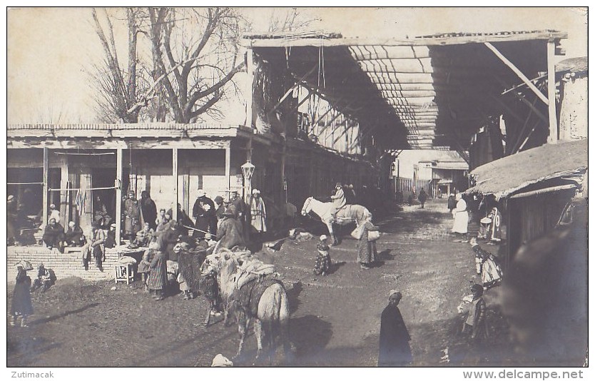 Uzbekistan Samarkand real photo postcard