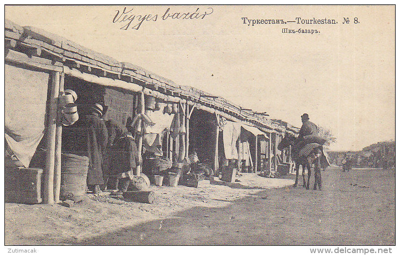 Uzbekistan Turkestan - Bazar , Marketplace 1916