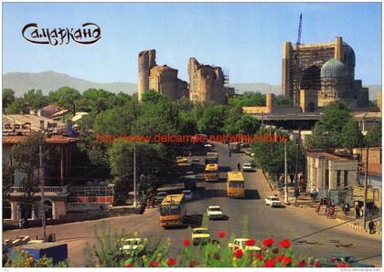 Tashkent Street - CAMAPKAHA - Samarkand