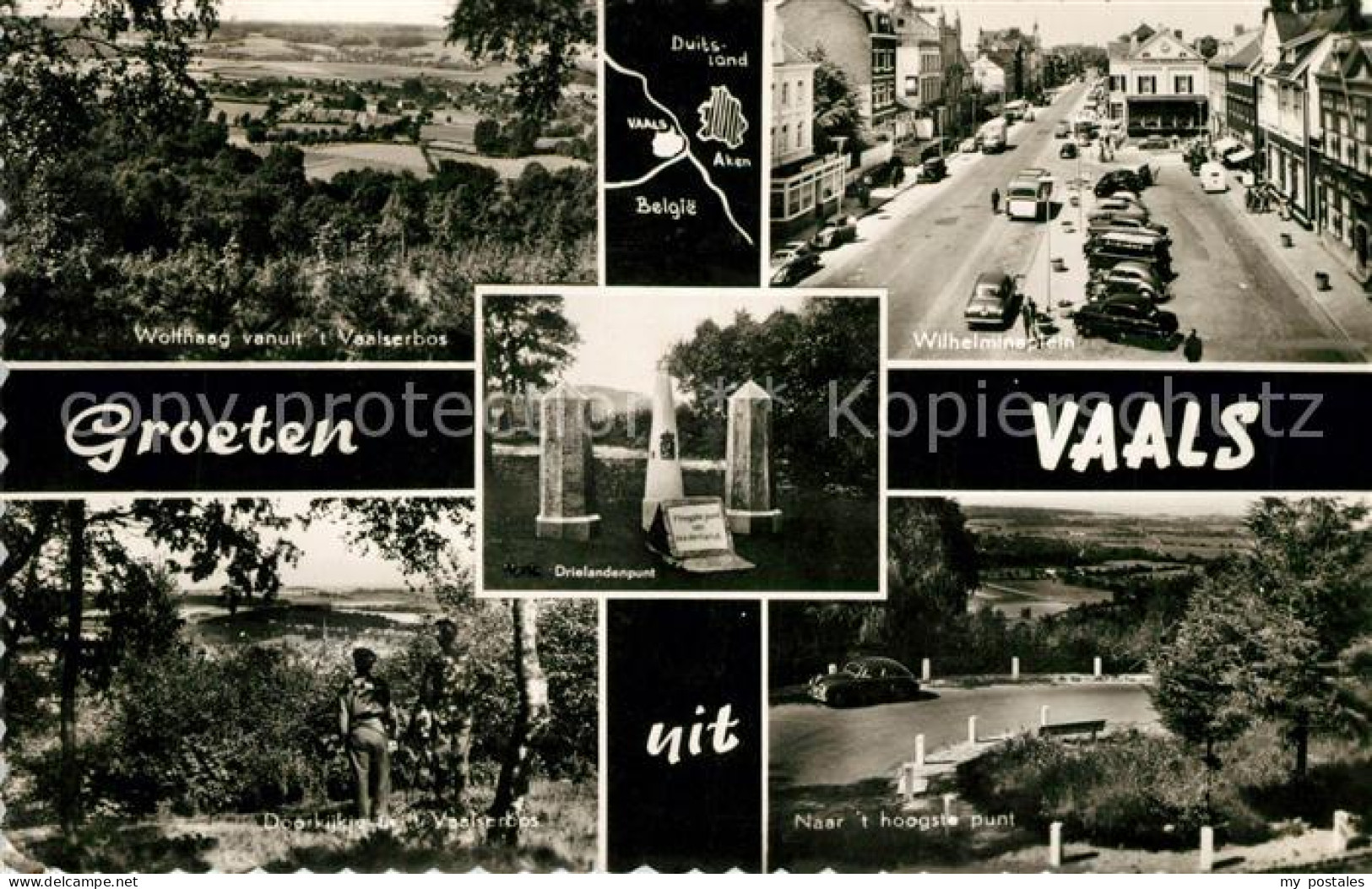 Vaals Wilhelminaplein hoogste punt Drielandenpunt