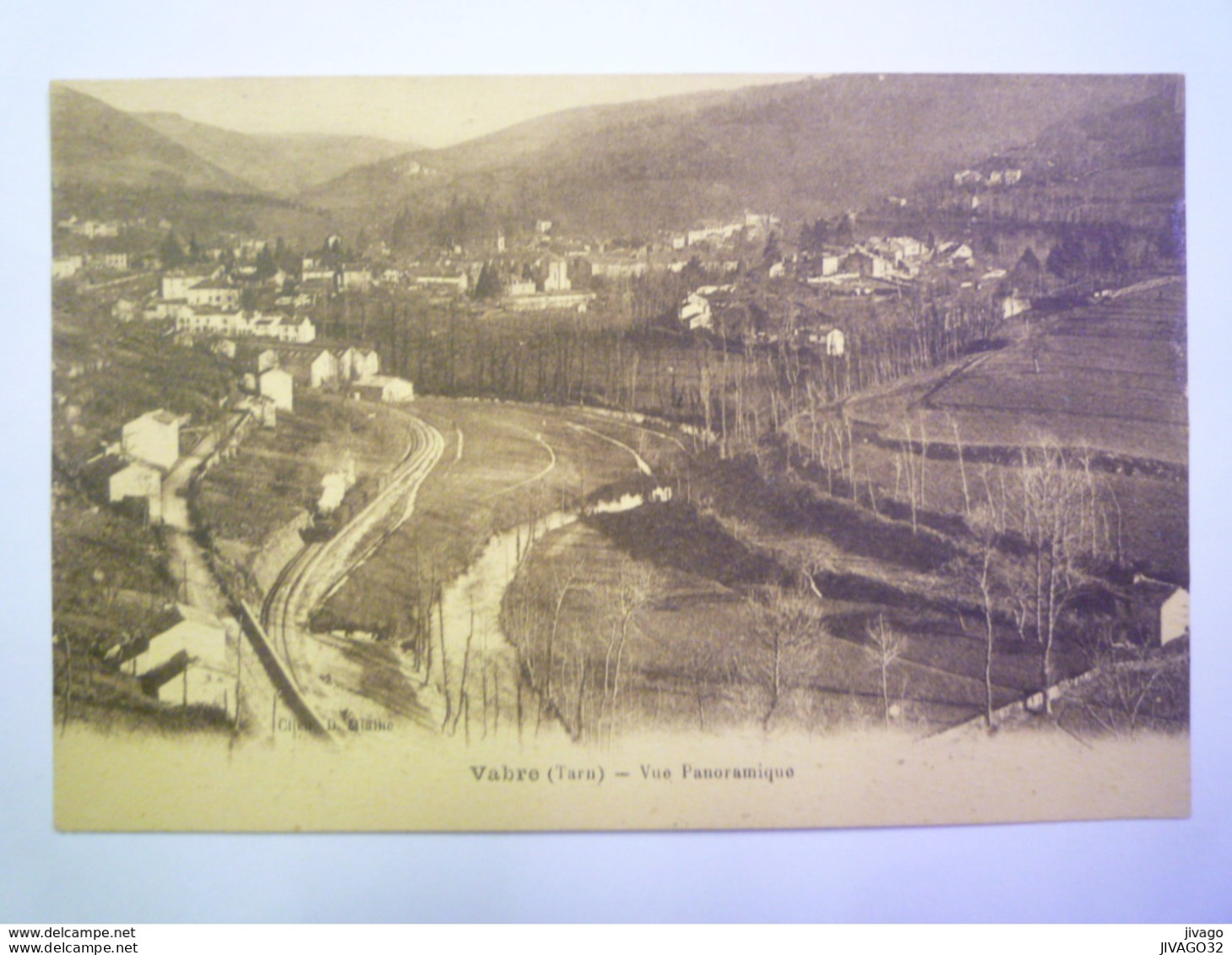 VABRE  (Tarn)  :  Vue panoramique