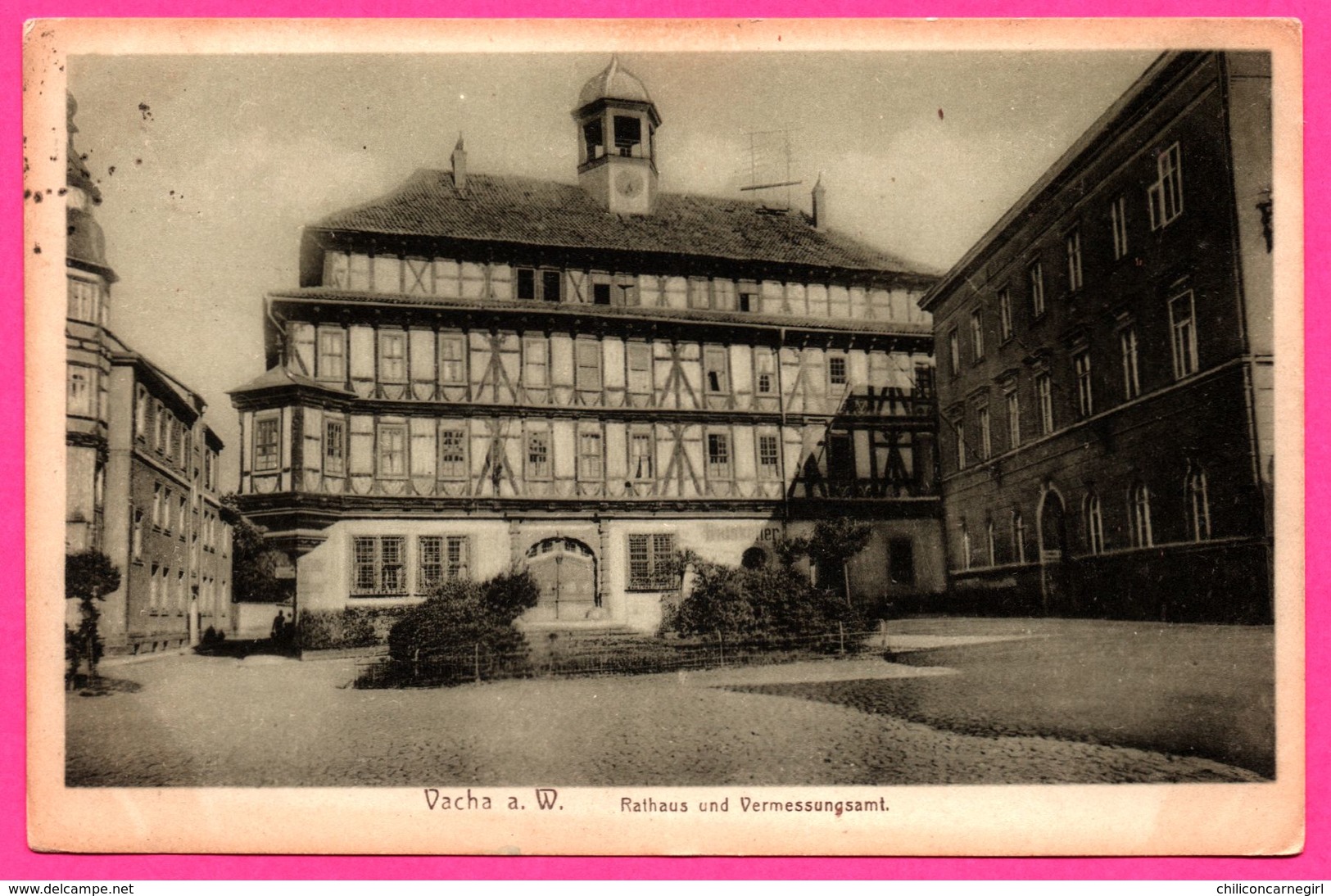 Vacha a. W. - Rathaus und Vermessungsamt - Mairie - FR. SCHÜLER - 1919