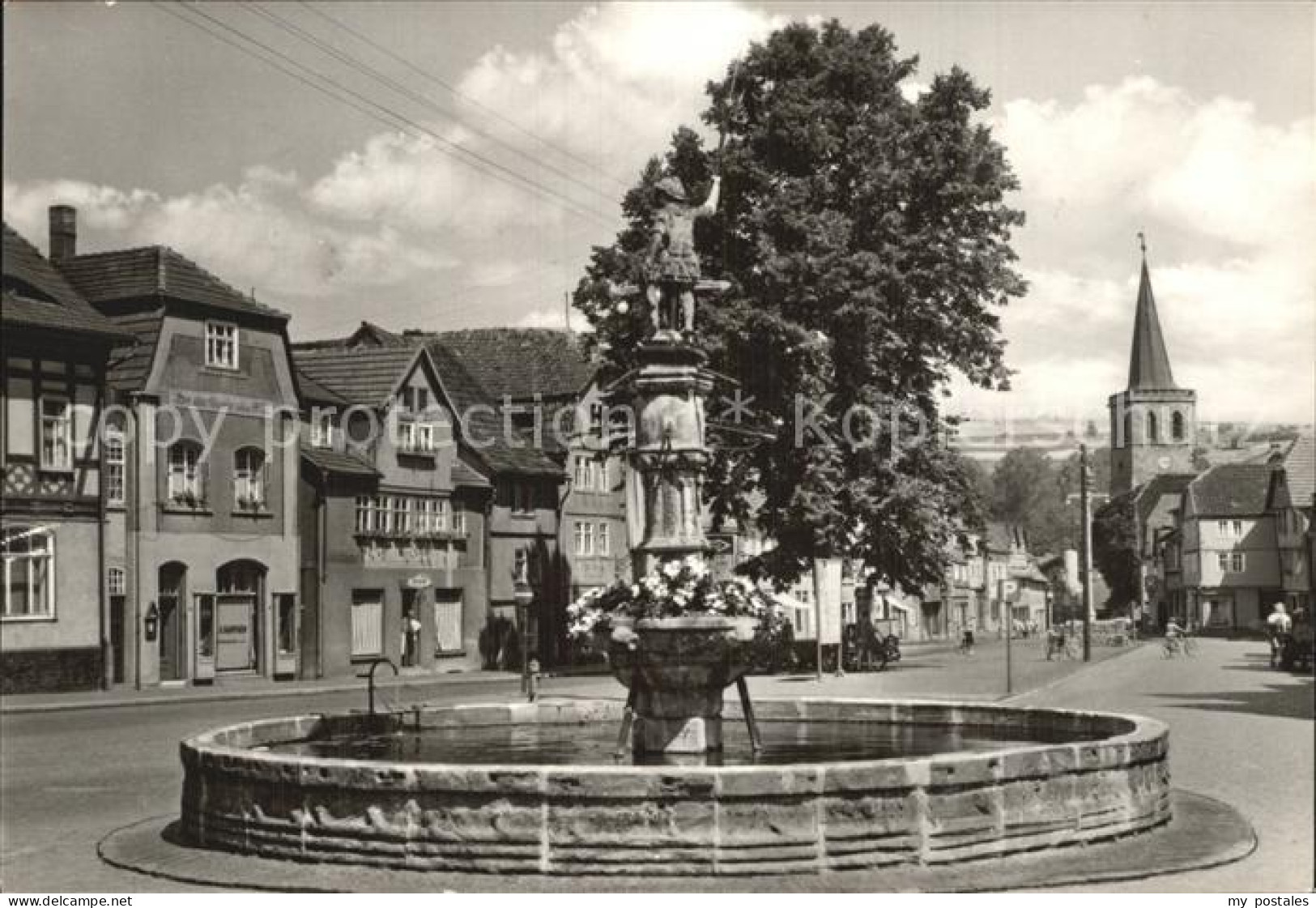 Vacha Martk mit Brunnen