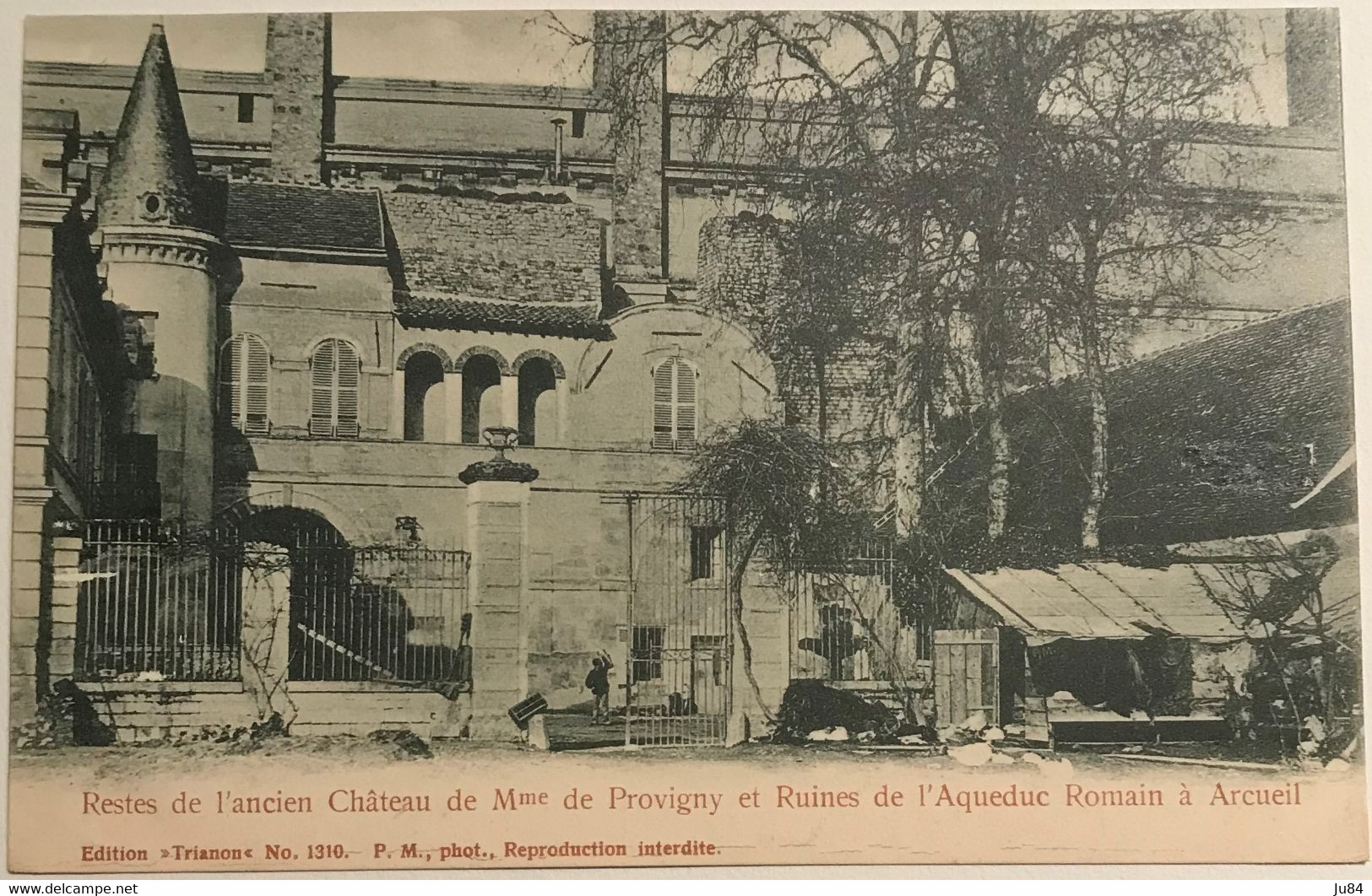 Val de Marne - Arcueil - Reste de l'ancien château de Mme de Provigny et Ruines de l'Aqueduc Romain à Arcueil - Ambulant