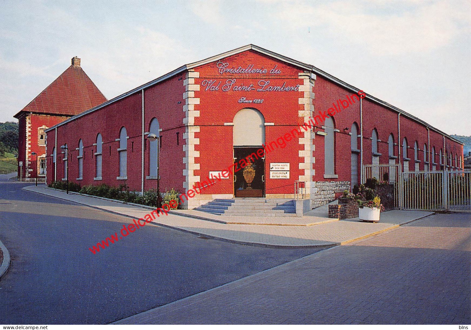 Val Saint-Lambert - entrée de la cristallerie - Seraing
