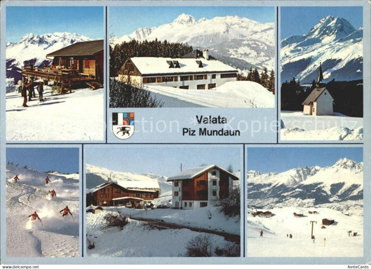 Valata Piz Mundaun Skigebiet