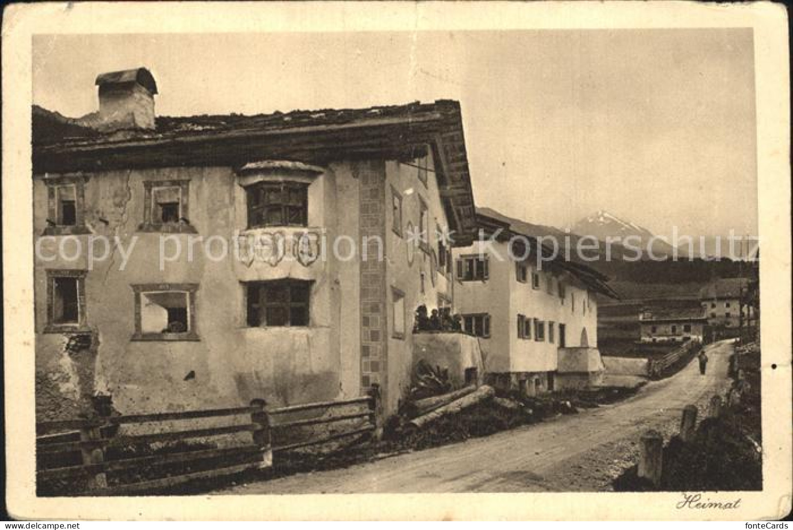 Valchava Dorfmotiv im Muensterthal