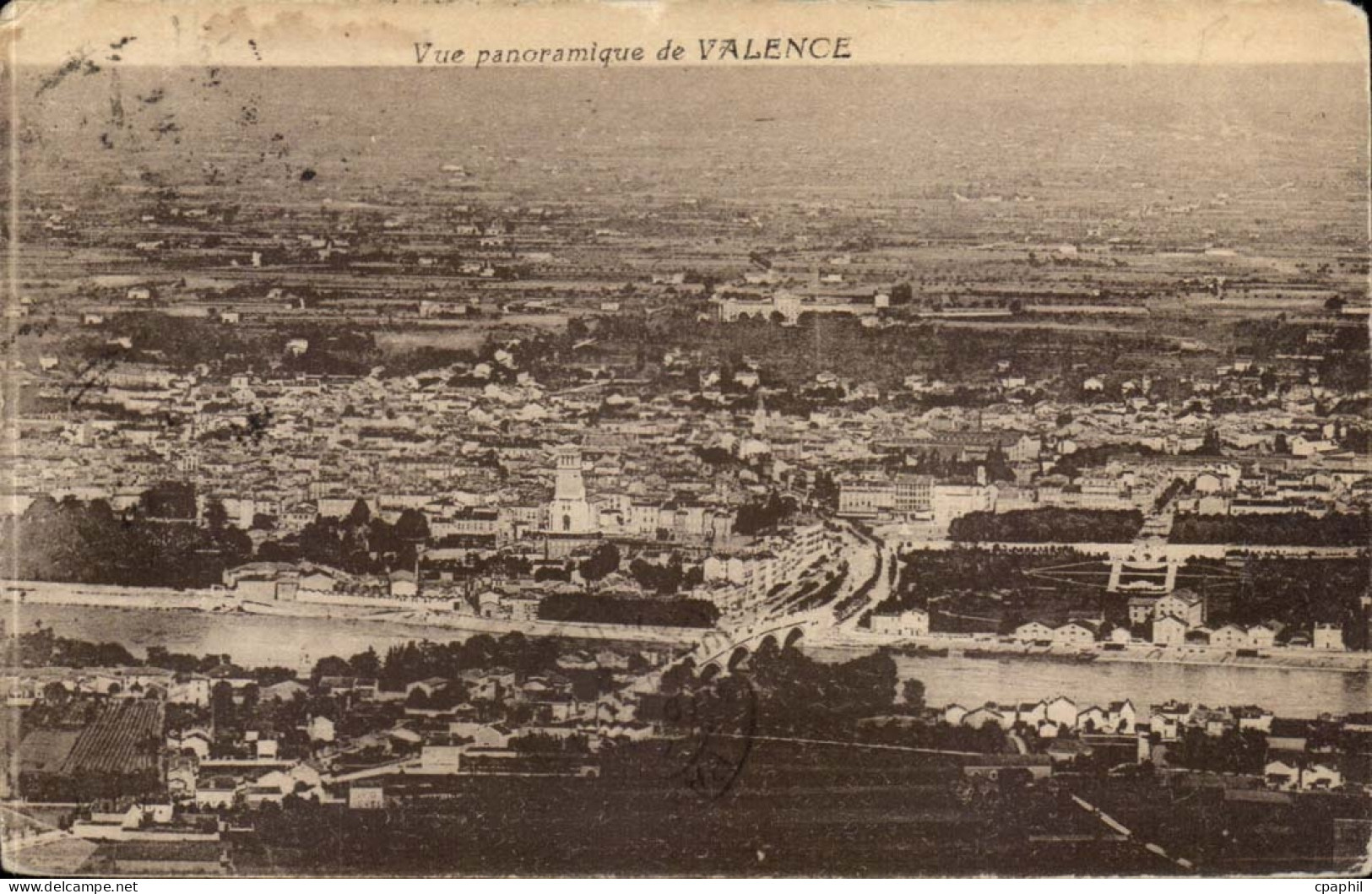 Valence - Vue Panoramique de Valence - CPA