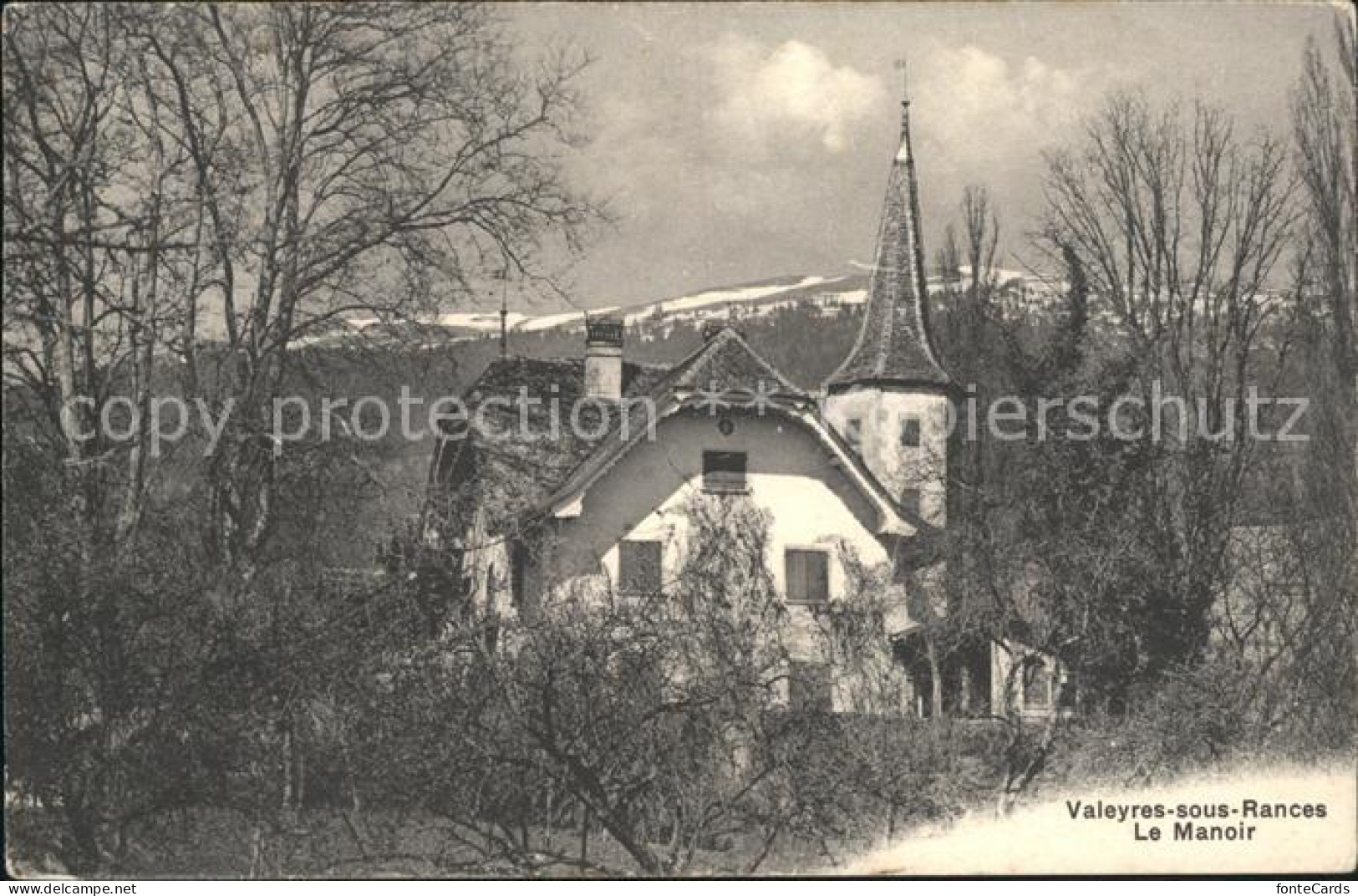 Valeyres-sous-Rances Le Manoir