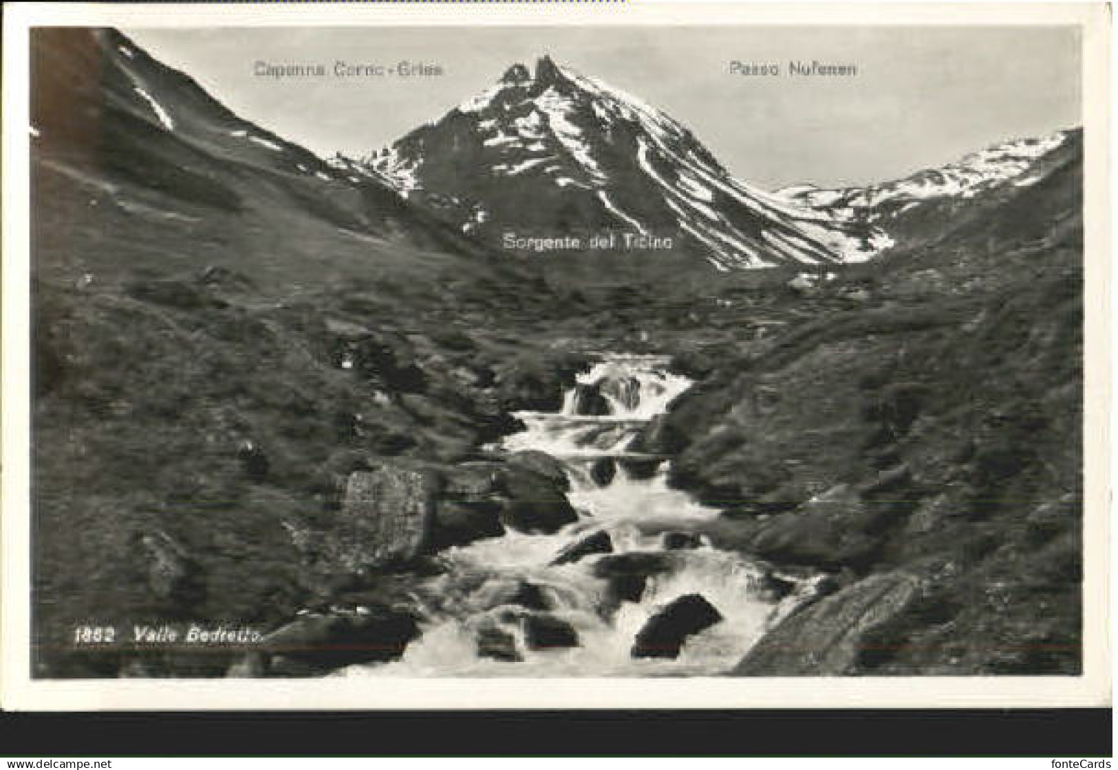 Valle Bedretto  o 1939