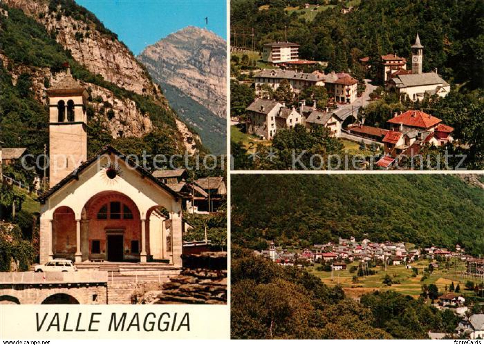 Valle Maggia Chiesa Rovana Cevio Bignasco Cavergno