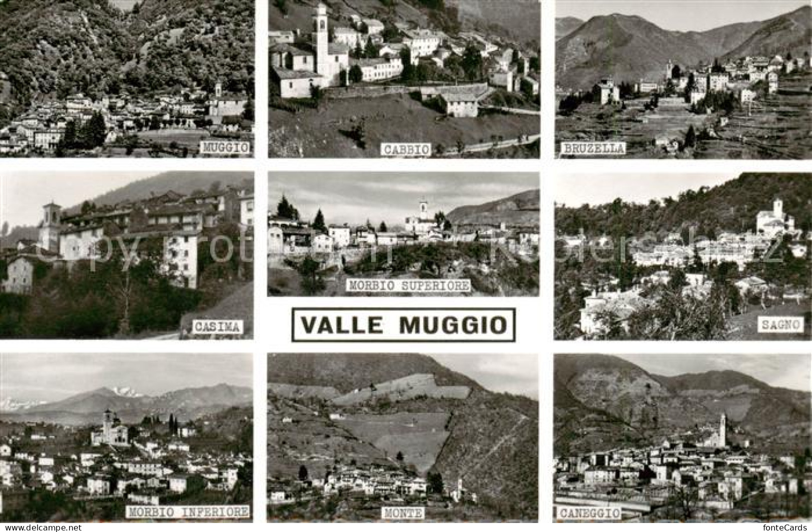 Valle Muggio TI und Umgebung