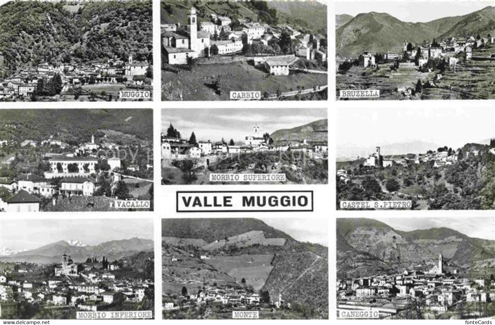 Valle Muggio TI und Umgebung Muggio Cabbio Bruzella Vacallo Morbio Castel San Pi