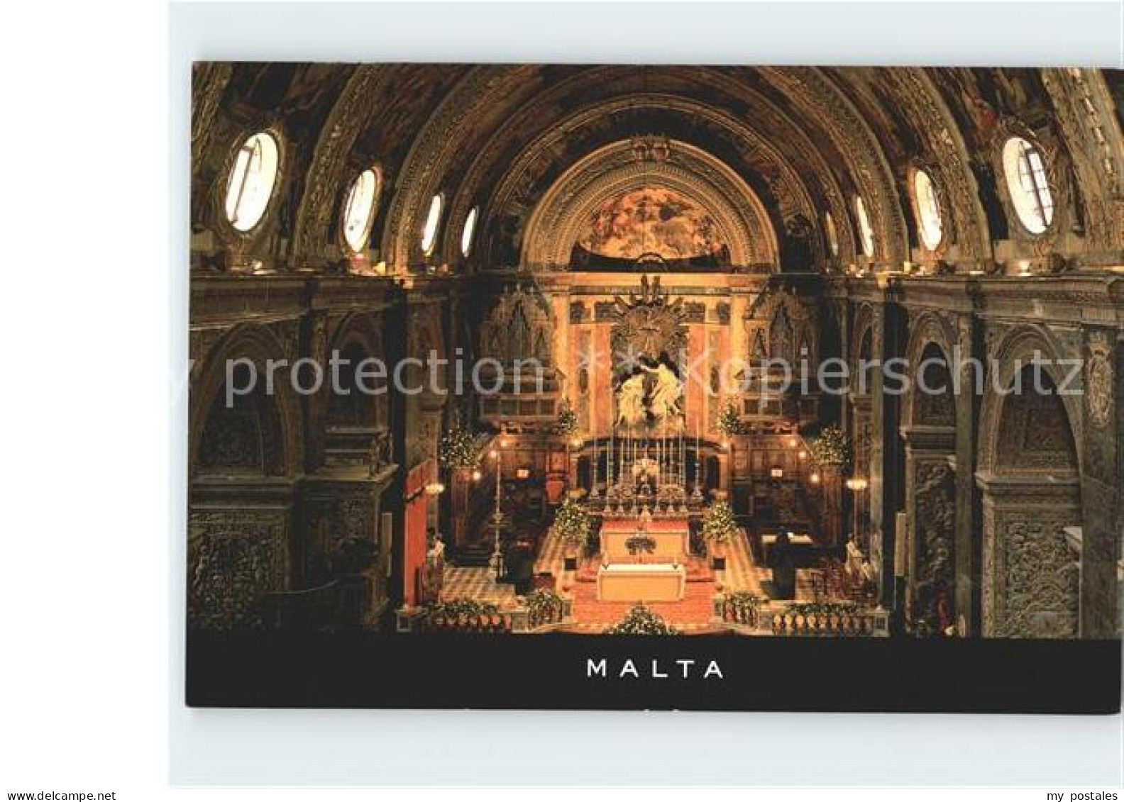 Valletta Imposing splendour of St John's Cathedral