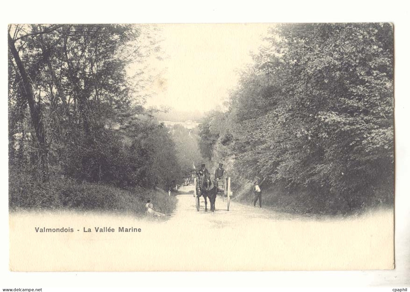 Valmondois CPA La vallee Marine