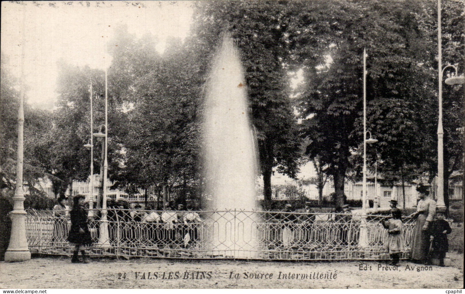 Vals les Bains - La Source Intermittente - CPA