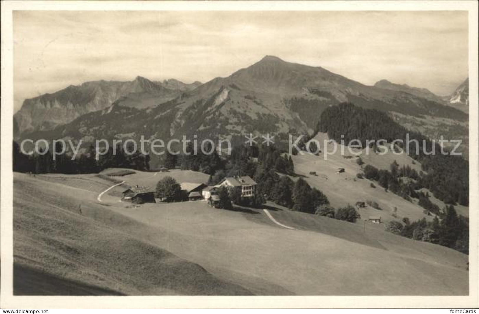 Valzeina Kurhaus Valzeina mit Fluehli