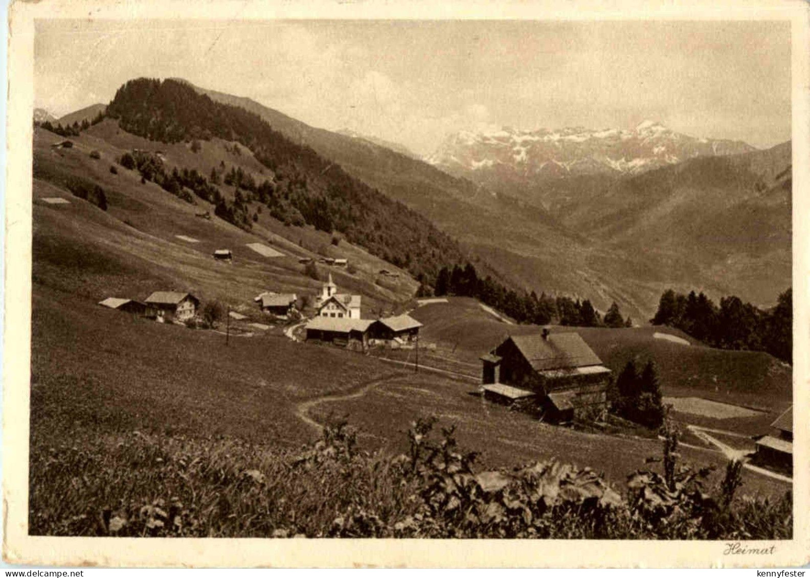 Valzeina mit Scesaplana