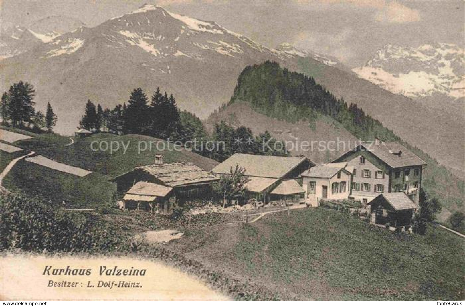 Valzeina Praettigau-Davos GR Kurhaus Valzeina
